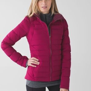 Lululemon Fluffed Up Down Puffy Jacket Raspberry
